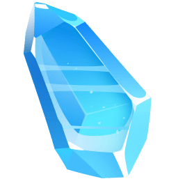 Clear Crystal Gam Stone Cursor Default