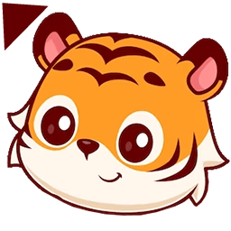 Tiger Cute Animal Cursor Default