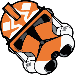 Stormtrooper Commander (Orange Pauldron) Star Wars Cursor Pointer