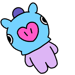 bts bt21 mang without mask Default