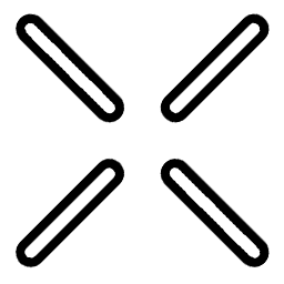 Cross Aim Cursor Simple Default