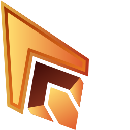 Golden Graphic Arrow Default