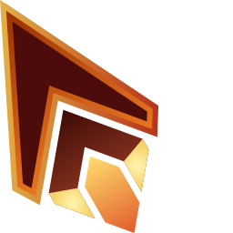 Golden Graphic Arrow Pointer