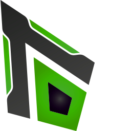 Green Graphic Arrow Default