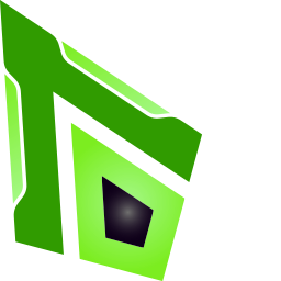 Green Graphic Arrow Pointer