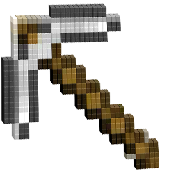 Minecraft Diamond sword Iron Pickaxe Pointer