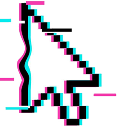 Pixel glitch Arrow Default
