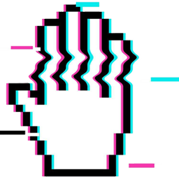 Pixel glitch Hand Default