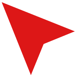 Simple Red Cursor Default