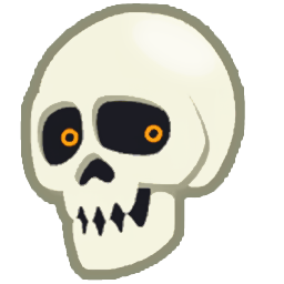 Skull Skeleton Middle Finger Pointer