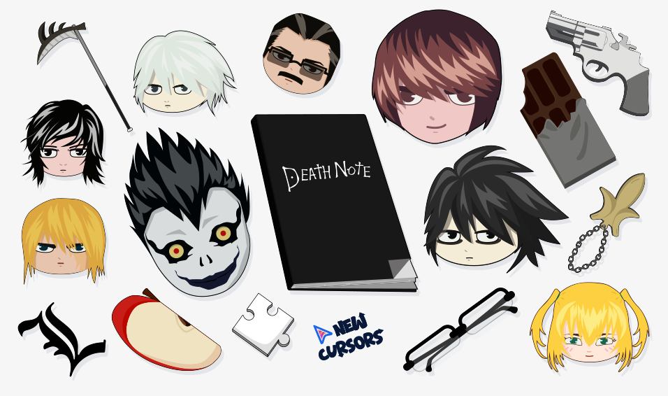 Death Note cursor collection