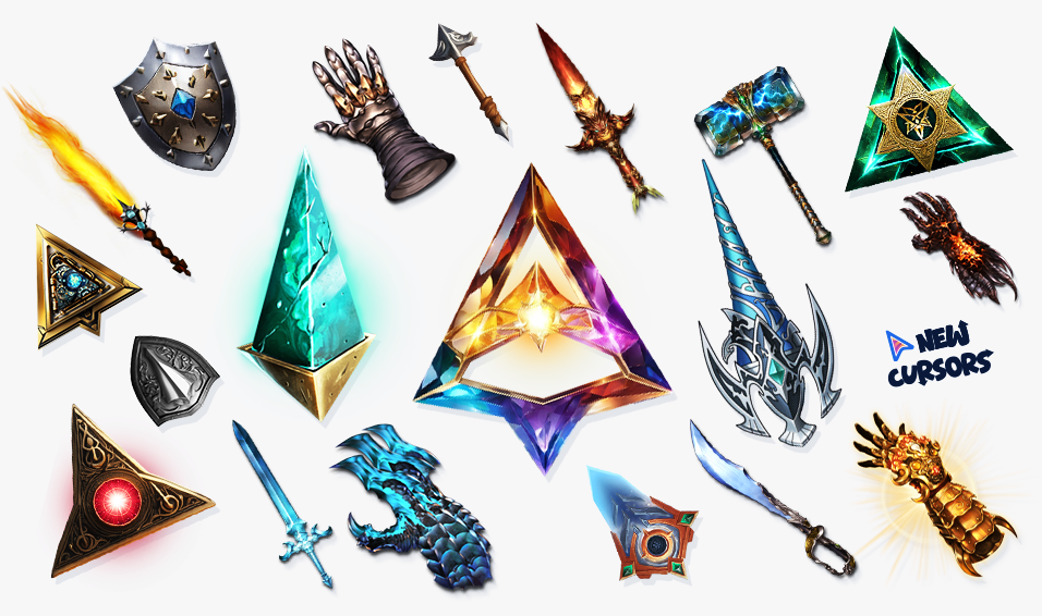 Fantasy cursor collection