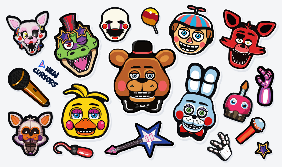 Five Nights At Freddy's cursor collection