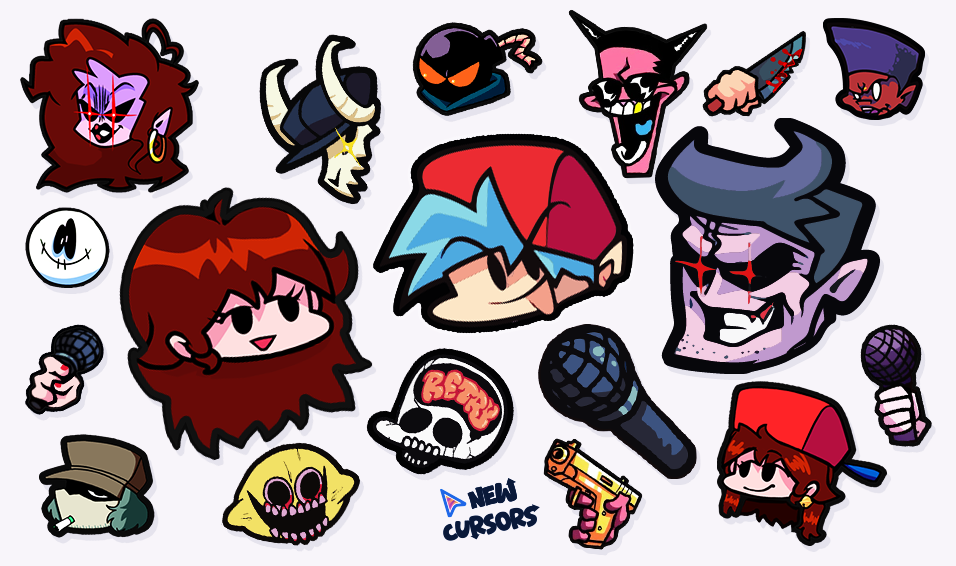 Friday Night Funkin' cursor collection