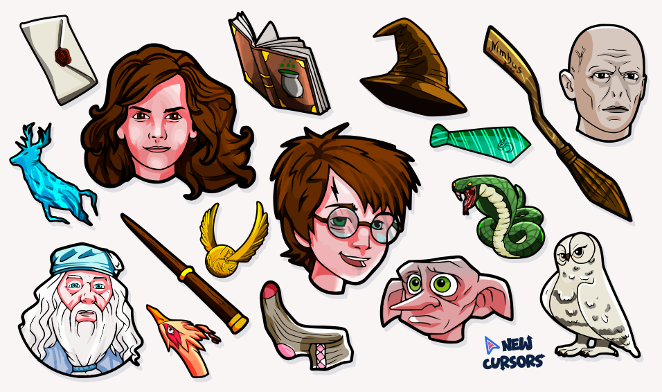 Harry Potter cursor collection