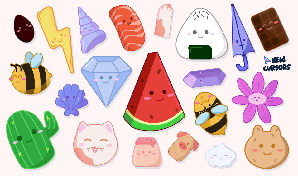 Kawaii cursor collection
