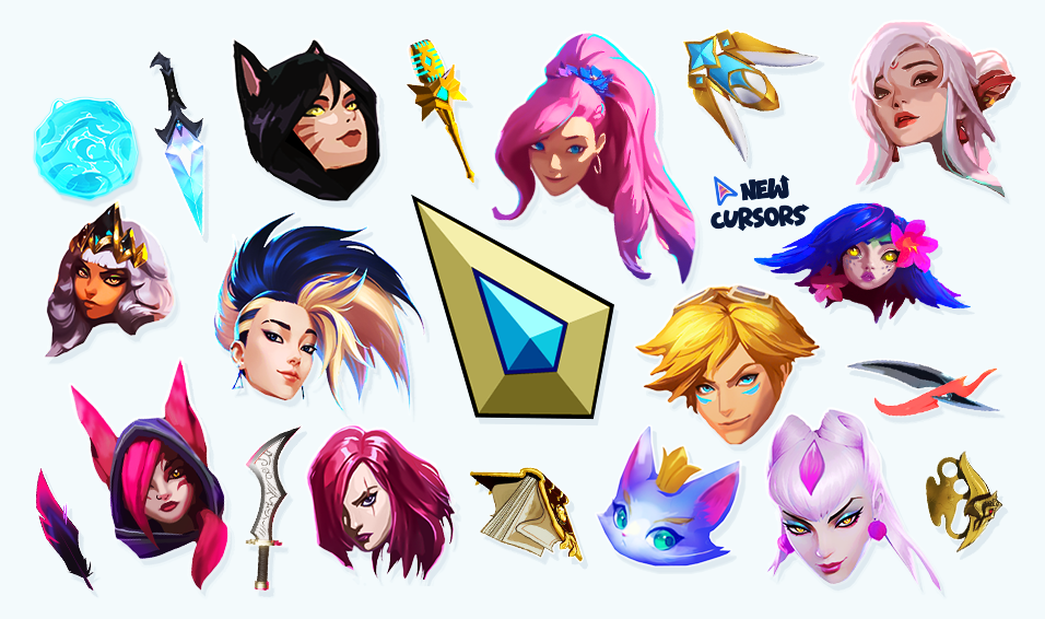 League Of Legends cursor collection
