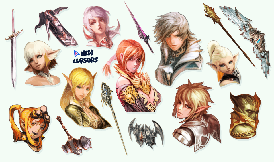 Lineage II cursor collection