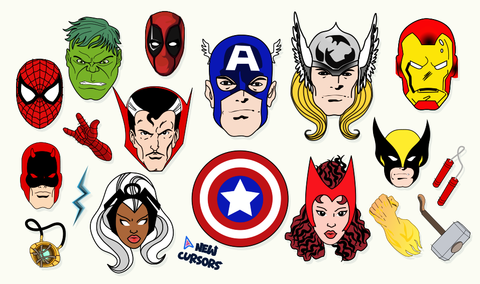 Marvel cursor collection