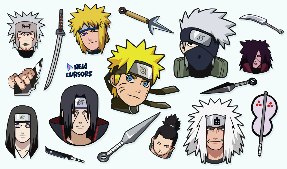 Naruto cursor collection