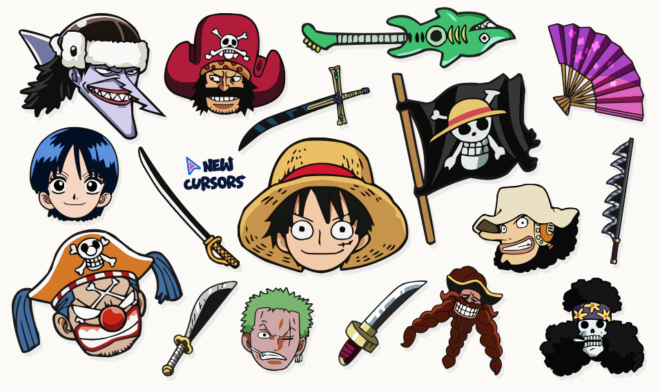 One Piece cursor collection