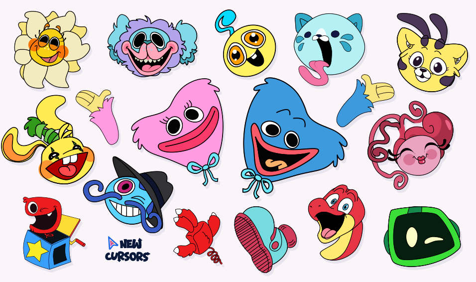 Poppy Playtime cursor collection