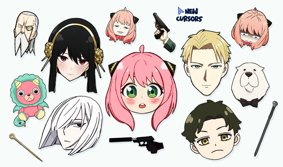 Spy X Family cursor collection