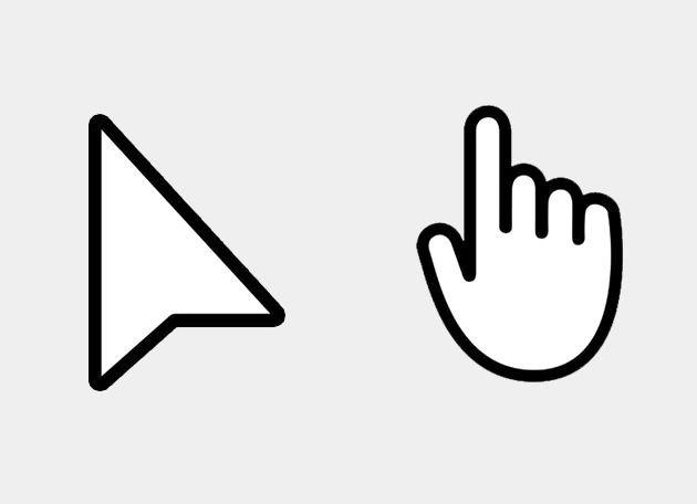 White Standart Cursor