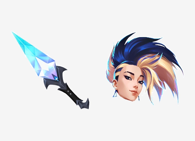Akali League of Legends Cursor
