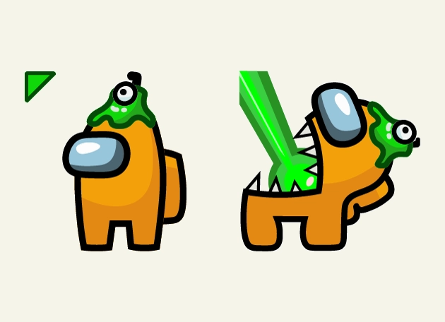 Alien Impostor Among Us Cursor