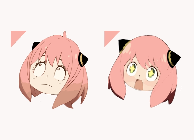 Anya Forger Beaming Spy X Family Cursor