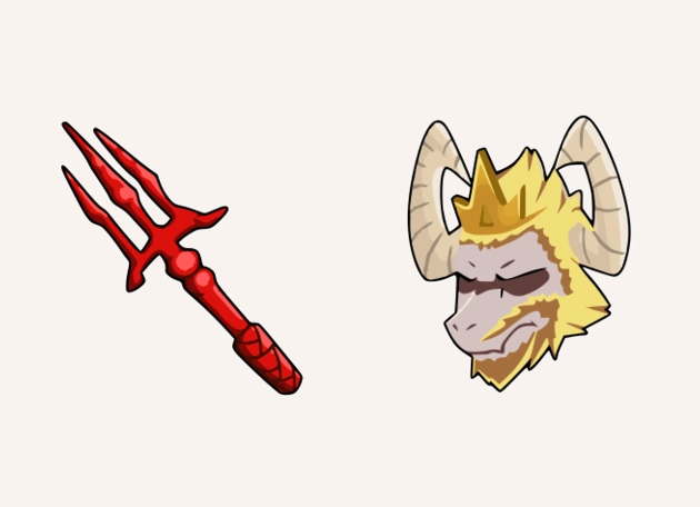 Asgore Dreemurr Cursor