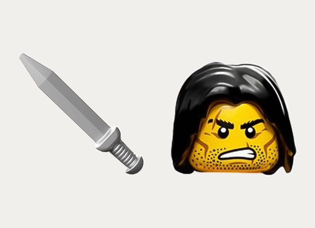 Barbarian Lego Cursor