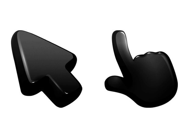 Black Color Cursor