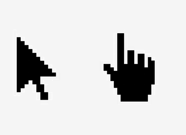 Black Pixel Cursor