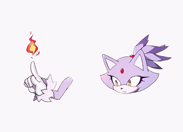 Blaze the Cat Sonic Cursor