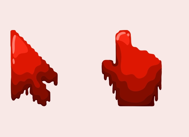 Blood Arrow Cursor