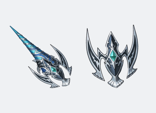 Blue Unicorn Horn Fantasy Cursor