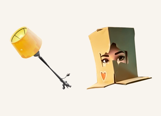 Boxy Girl Fortnite Cursor