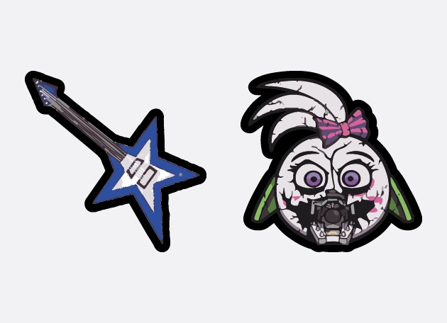 Broken Glamrock Chica Five Nights at Freddy’s Cursor