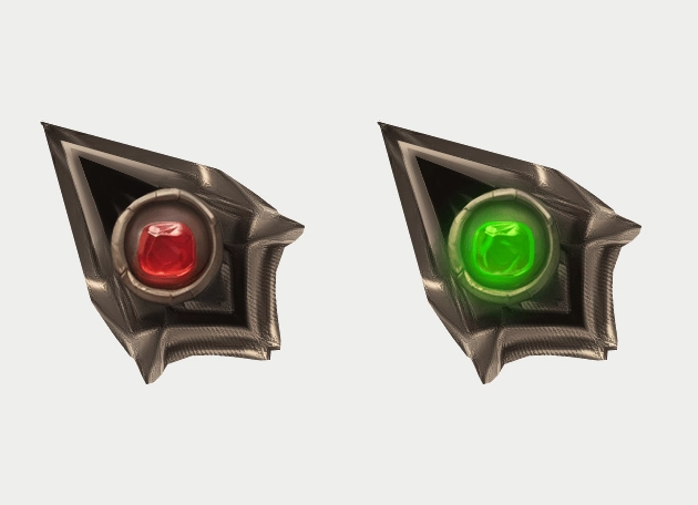 Bronze With Stone Fantasy Cursor