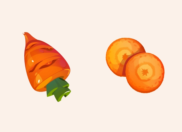 Carrot Eats And Drinks Cursor