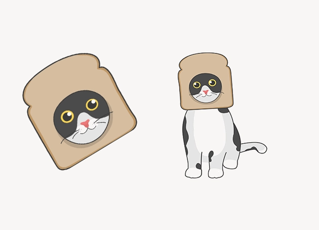 cat bread Cursor