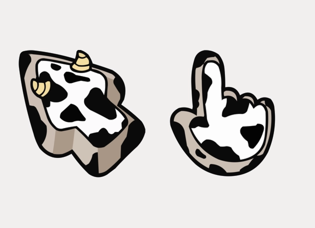 Cow Arrow Cursor