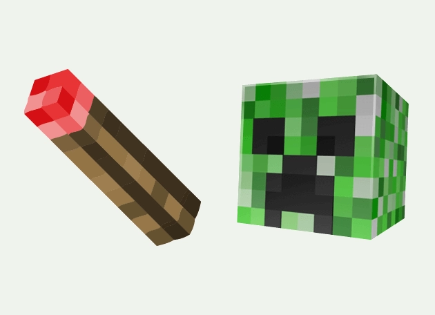 Creeper Minecraft Cursor