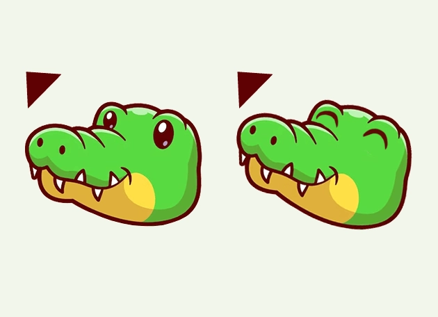 Crocodile Cute Animal Cursor