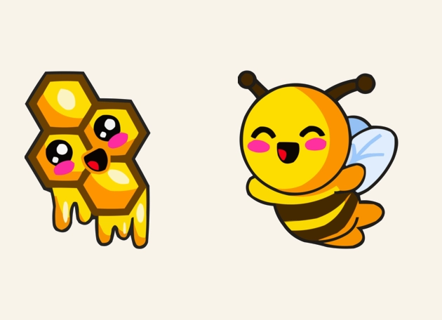 Cute Bee Cursor