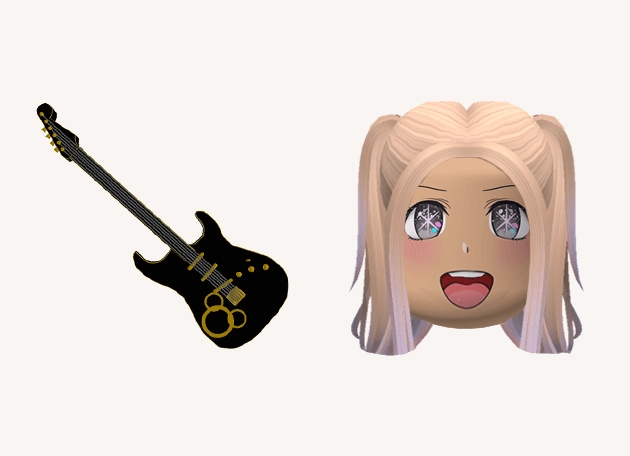 Cute Electric Guitar Roblox Cursor