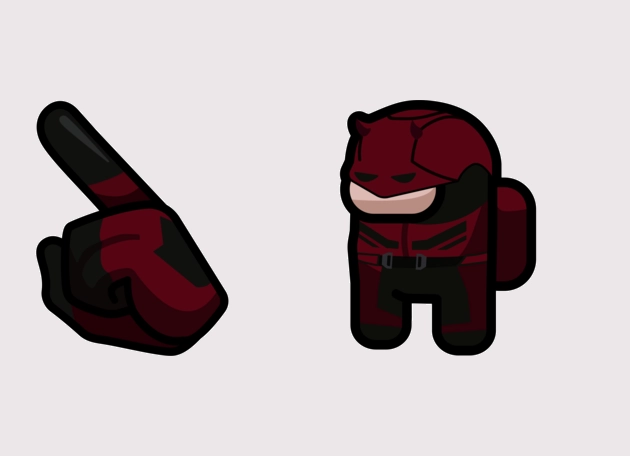 DareDevil Among Us Cursor