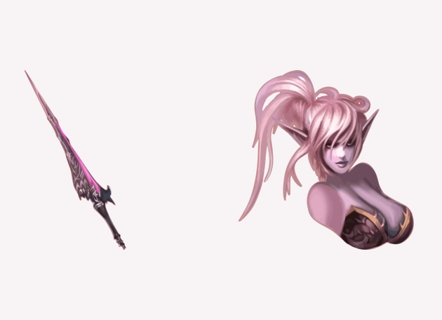 Dark Elf Female Cursor
